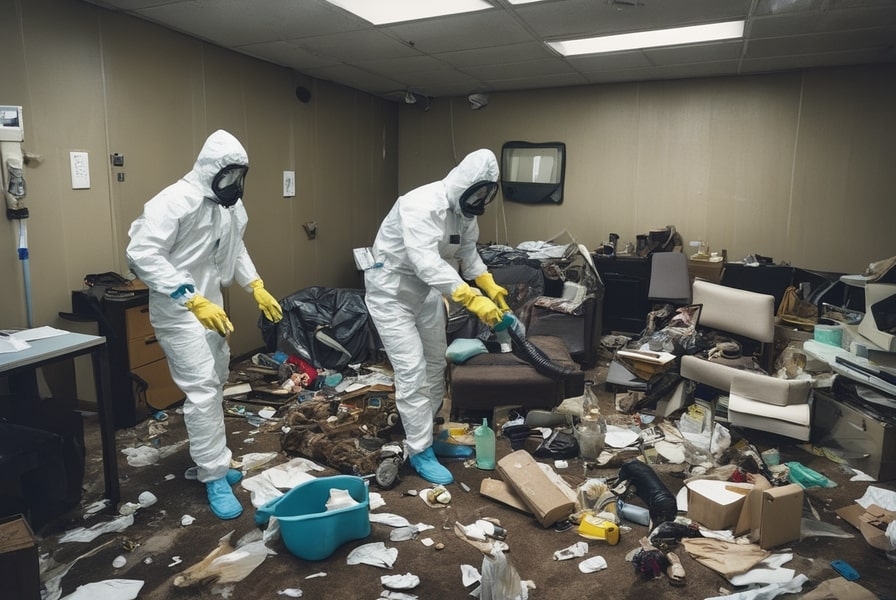 Limpieza por defuncion o fallecimiento en Berga